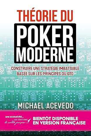 Livre théorie du poker moderne